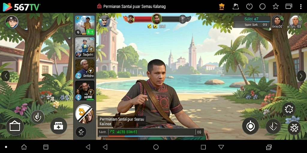 Gameplay santai dan menyenangkan di 567TV.