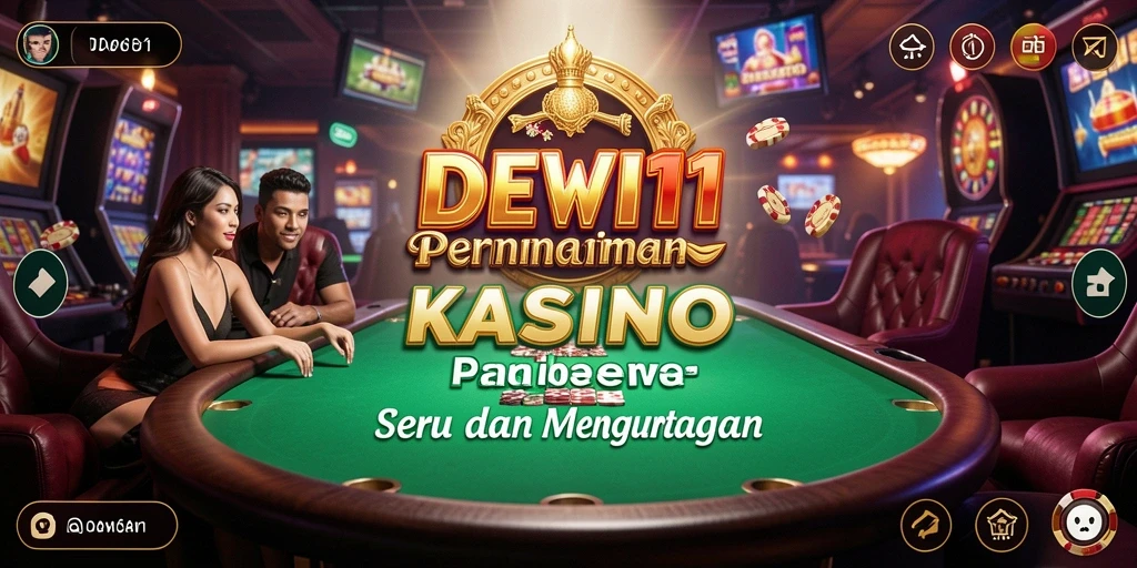 Tampilan gameplay seru dan interaktif di DEWI11.