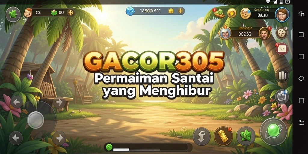 Tampilan gameplay GACOR305 yang mengasyikkan dan penuh warna.