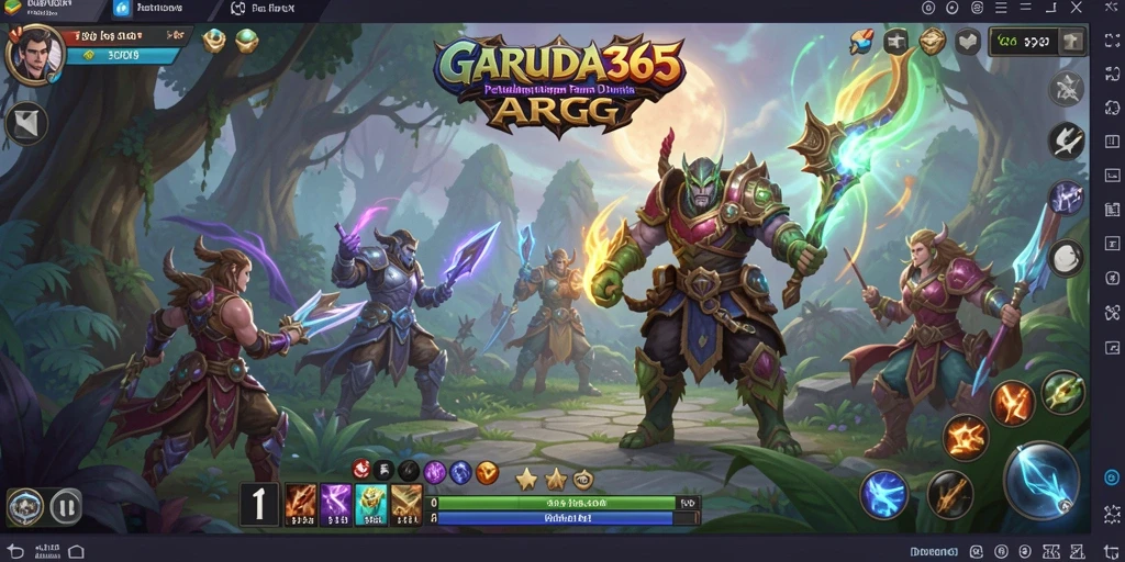 Gameplay GARUDA365 yang menawan dalam dunia ARPG.