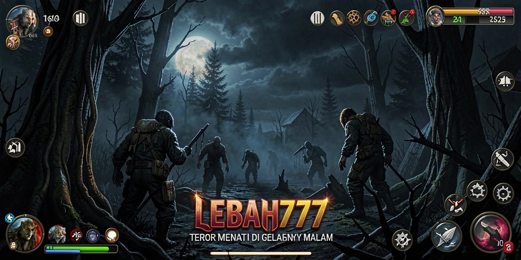 Menampilkan gameplay mendebarkan saat terjebak dalam kegelapan.