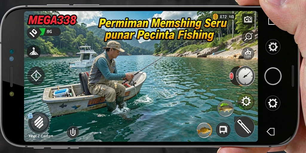 Tangkapan ikan yang fantastis dalam gameplay MEGA338.
