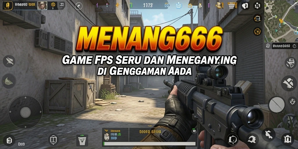 Tampilan seru gameplay menembak di MENANG666.