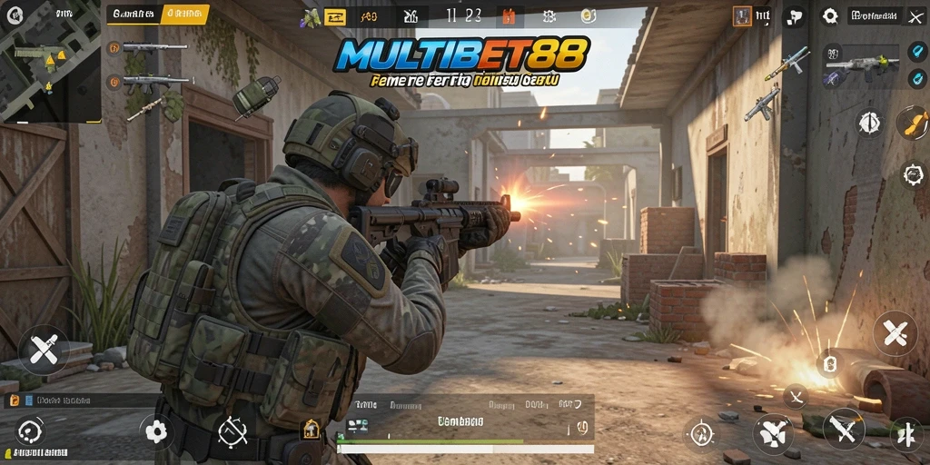 Screenshot gameplay MULTIBET88 yang mendebarkan dan intens.
