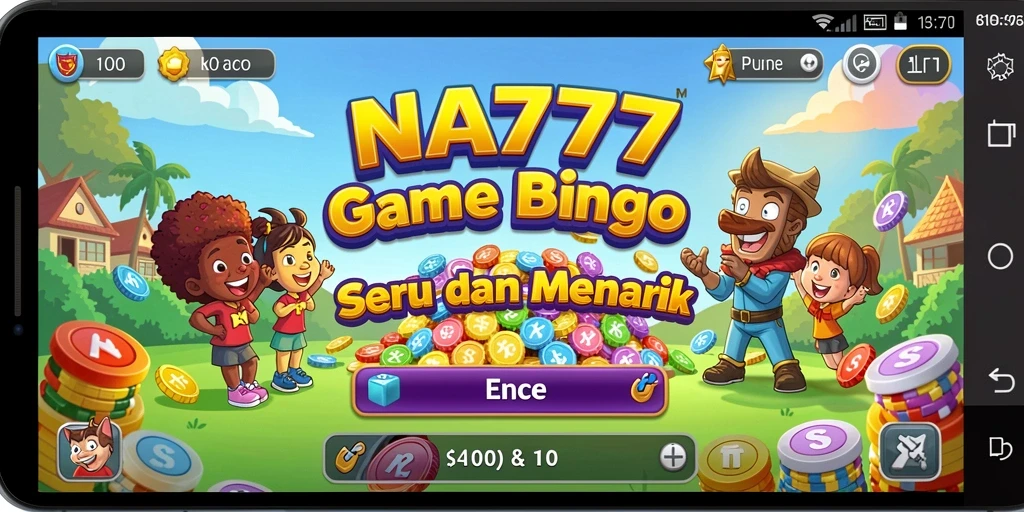 Tampilan screenshot gameplay Bingo NA777 yang menarik.