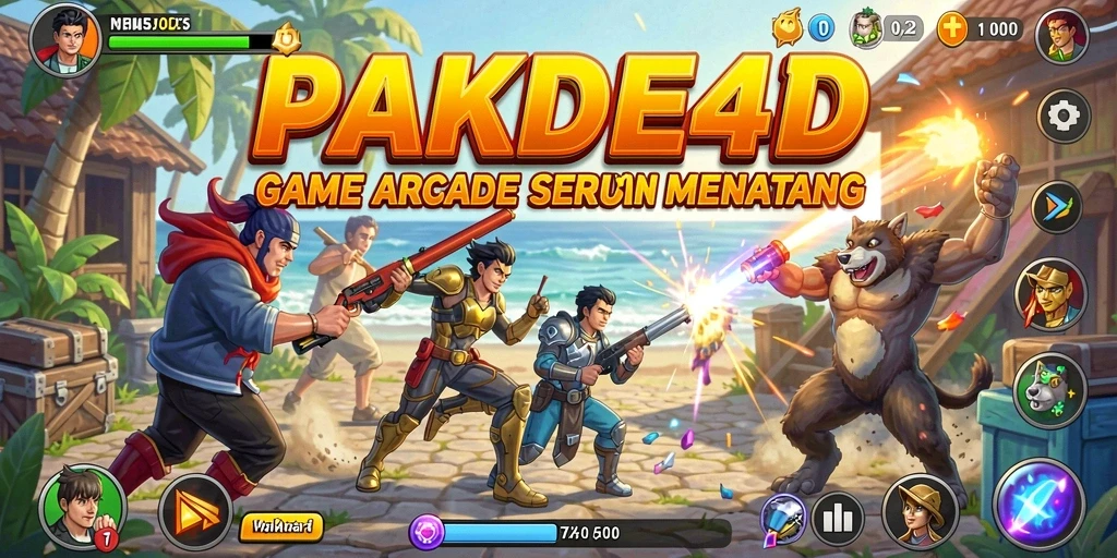 Screenshot gameplay PAKDE4D yang memperlihatkan aksi seru di level yang menantang.