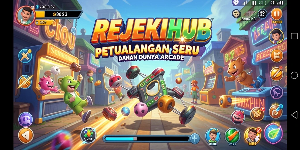 Tampilan utama gameplay <strong>REJEKIHUB</strong> dengan aksi seru dalam dunia arcade.