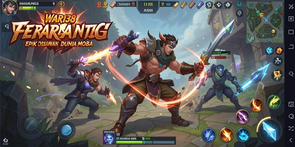 Gambaran menarik dari gameplay seru dalam WAR138